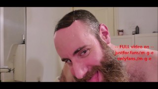 JERKING OFF and shooting a load all over myself! --- PART 1