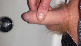 Playing with my little soft dick 