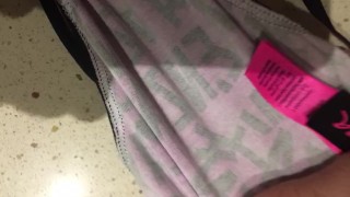 Nice smell from  panties make me cum fast!