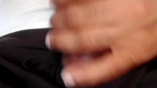 Big dick teen dirty talk and moaning while edging and jerking off