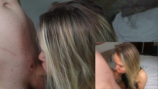 Filming her Deepthroat Skill´s After First Date 