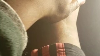 Watch Me Apply Lotion To My Ash Foot.
