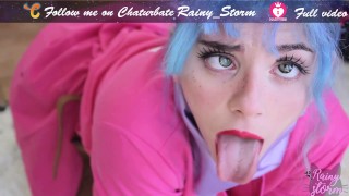 Bulma try Fuck machine in her little ass