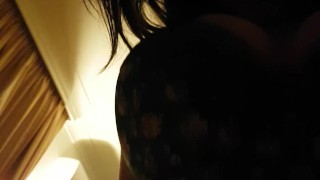 Ms.Vixen teasing my cock on our Greek honeymoon