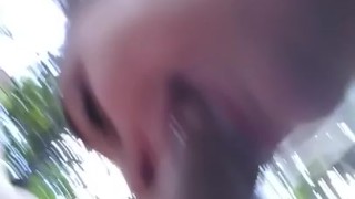 Hot sloppy mouth deepthroat cutie cum in throat sneak peek