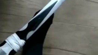 2B COSPLAYER SHOWS WHAT WILL DO WITH HER FEET ON YOUR DICK!