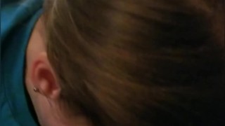 Long and Delicious Blowjob while watching TV