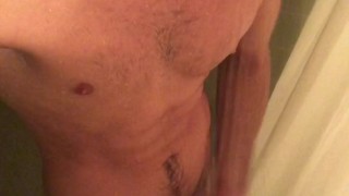 Preview: Playing With My Big Cock In The Shower