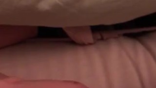Pleasing my freshly shaved Pussy