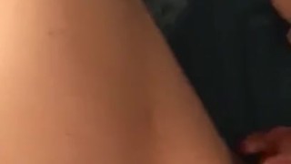 Making her squirt with fingers and toy