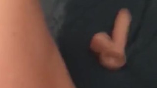 Making her squirt with fingers and toy