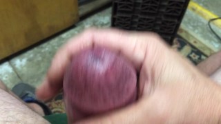 THICK PUMPED COCK JERKING WITH LOTS OF PRE CUM