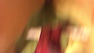 Messy panties from new toy 