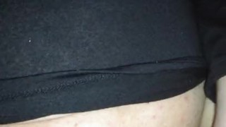 Smoking goth slut