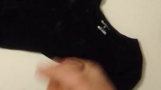 cum on my step dad t-shirt 