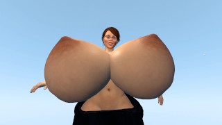 Breast Expansion Test with/without clothes