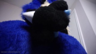 Lucario Filling up ANOTHER CONDOM, then Removes the Condom and Cums AGAIN!