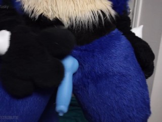 Lucario Filling up ANOTHER CONDOM, then Removes the Condom and Cums AGAIN!