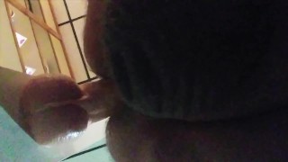 Big dripping cock riding with porn on