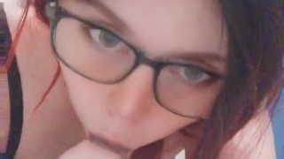 Sucking on my toy