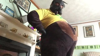 furry funnel costume test vid