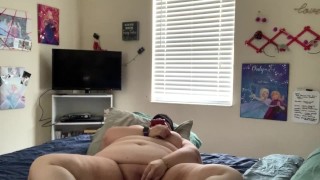 Day 7 of edging...gaged and blindfolded