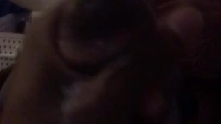 Massive load from throbbing black cock! NUT LIKE A VOLCANO 