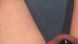 Chastity Slave Ball Busting