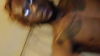 One Leg Cocked and Busting a Nut!! Part 2