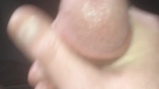 Straight guy shooting huge cum after getting stoned