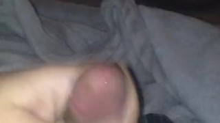 Shooting huge load as usual