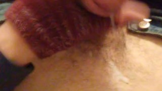 POV Covering My Stomach in Delicious Cum-Globs