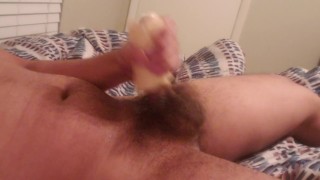 Young hispanic jerking off with pocket pussy cashapp $RickCira
