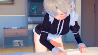 Sheffield's Maid Duty - Azur Lane - 3D Hentai / Koikatsu