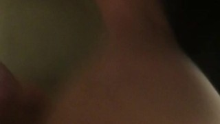 Locked and Plugged Chastity Boy Shows Cage and Butt Plug