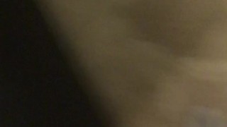 Locked and Plugged Chastity Boy Shows Cage and Butt Plug