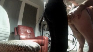 SUBMISSIVE HUSBAND-Painful Sissy Strapon Training