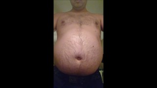 Overstuffed belly at 196lbs/89kg