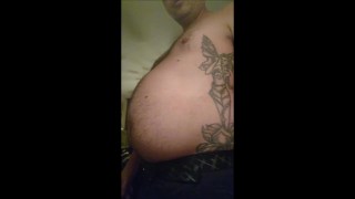 Overstuffed belly at 196lbs/89kg