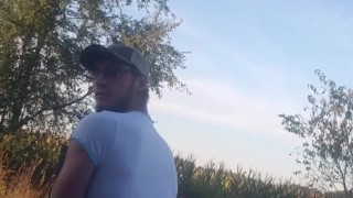 Me shaking my ass bare
