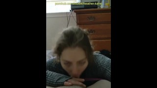 Heather Kane loves giving morning Blowjobs!