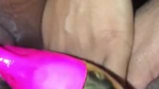 Creamy Pussy Play Anal Too 
