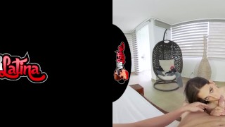 VRLatina - Slim 19 Year Old Latin Beauty First Porn