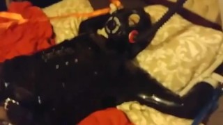 Latex Gas Mask Bondage Domination