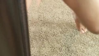 Boxer Brief Stroke to Masturbation and Cum on Mirror