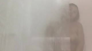 Sexy Lil Red Girl Plays With Herself Wet Hot Shower