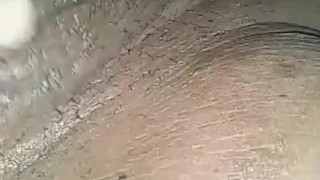 Fingering my fat pussy after a fresh creampie