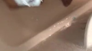 Shaving my dick & cumming at the end