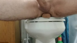 Straight Dildo Cumshot