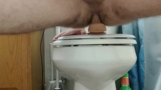 Straight Dildo Cumshot